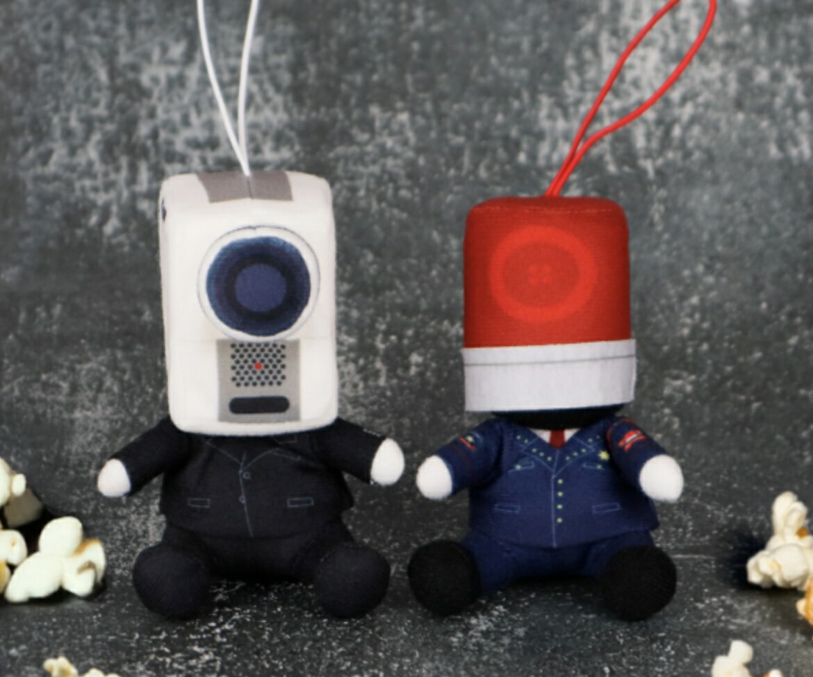 【映画泥棒】「NO MORE映画泥棒」おすわりマスコットぬいぐるみ 劇場 映画 キャラクター おもちゃ ぬい..