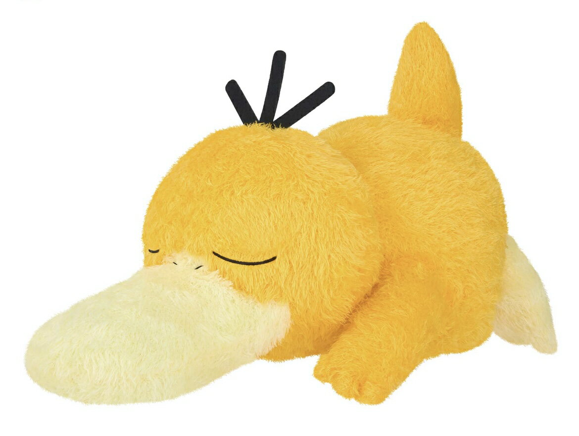 【コダック】ポケットモンスター めちゃもふぐっと くつろぎタイムぬいぐるみ～コダック～ ポケぬい スカーレット バイオレット 3980円以上購入送料無料 ポケモン はじめてのプレゼント 約31センチ いつでも一緒 抱っこ プレゼント 小学生 幼稚園 誕生日 クリスマスのサムネイル