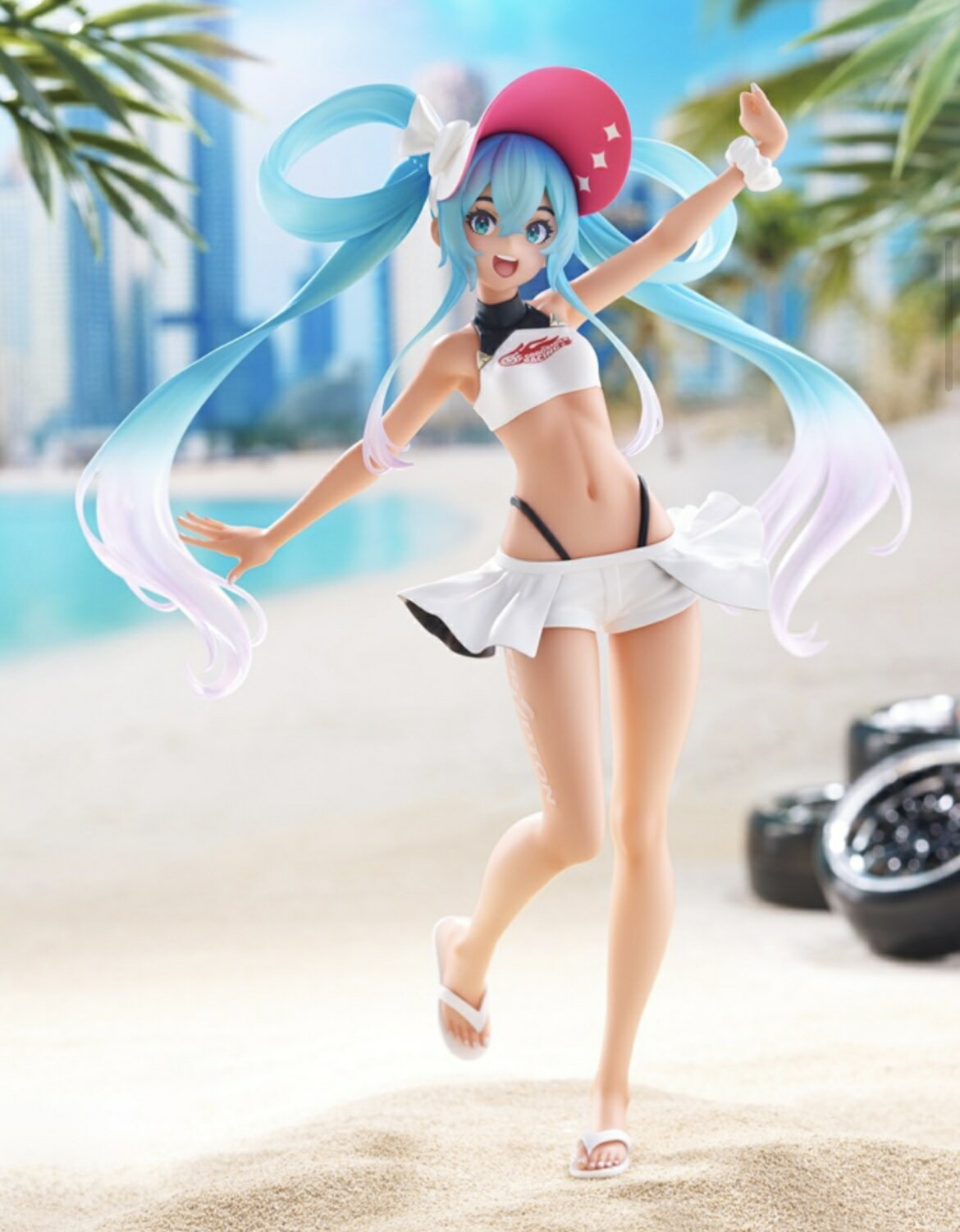 【初音ミク】Trio-Try-iT（トリオトライト） Figure－レーシングミク2024 Summer Holiday Ver. フィギ..
