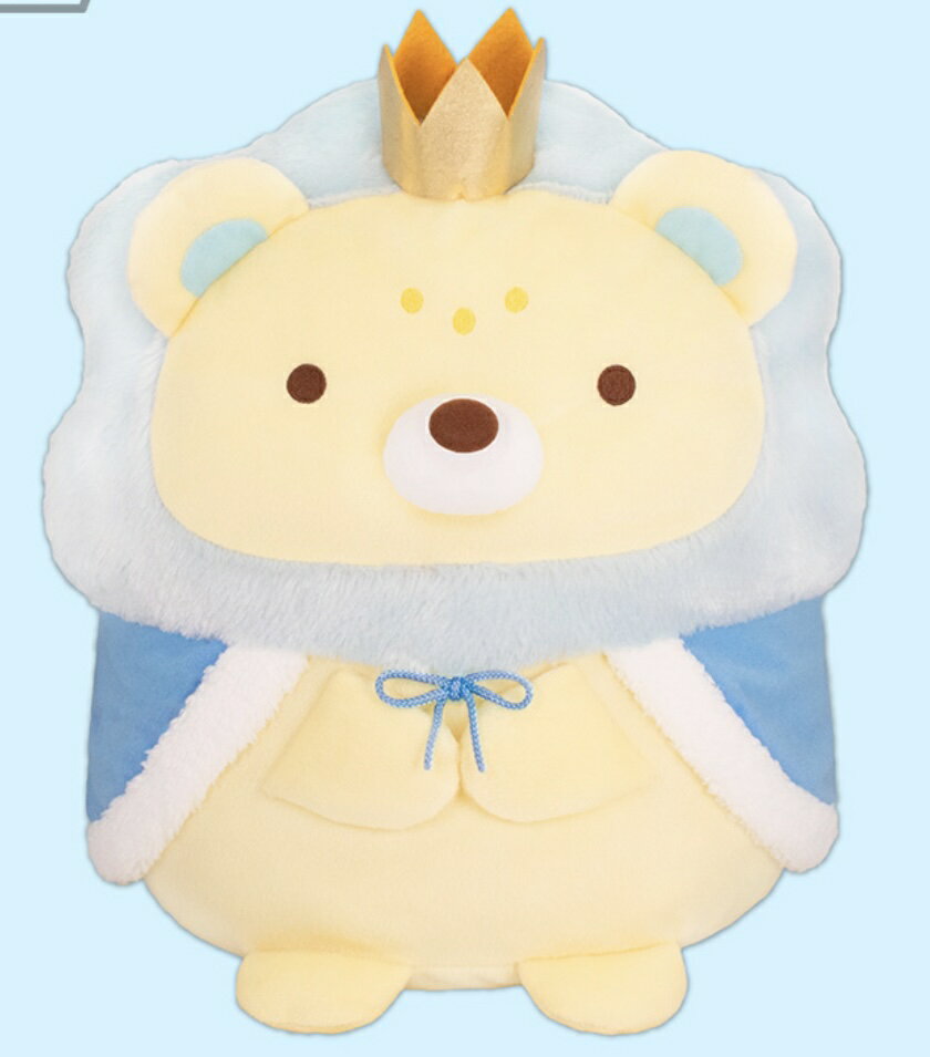 【おうじ】『映画 すみっコぐらし 空の王国とふたりのコ』 おうじ ぬいぐるみXL プレミアム はじめてのプレゼント 約38センチ いつでも一緒 抱っこ プレゼント 小学生 幼稚園 誕生日 クリスマス パートナー すみっコぐらし ぺんぎん しろくま もぐら とんかつのサムネイル