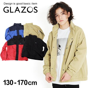 【セール】【GLAZOS】ナイロンタスラン・裏メッシュマウンテンパーカー 子供服 男の子 カジュアル アメカジ キッズ ジュニア 羽織 アウター 春アウター ライトアウター おしゃれ かっこいい 130cm 140cm 150cm 160cm 170cm グラソス 春