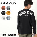 グラソス(GLAZOS)【再入荷】【プチプラ】アソートバックプリント長袖Tシャツ 子供服 男の子 キッズ ジュニア 130cm 140cm 150cm 160cm 170cm 小学生 中学生 グラソス 長袖 Tシャツ ロンT おしゃれ トップス