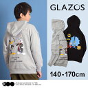 グラソス(GLAZOS)ワーナー・ブラザース100周年限定パーカー 子供服 男の子 キッズ ジュニア 130cm 140cm 150cm 160cm 170cm 小学生 中学生 グラソス 長袖 トレーナー パーカー おしゃれ 秋冬