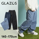 グラソス(GLAZOS)デニム・配色ステッチペインターパンツ 子供服 男の子 キッズ ジュニア 130cm 140cm 150cm 160cm 17…