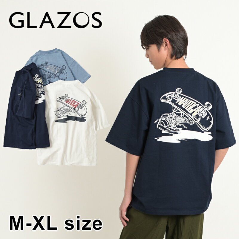 饽(GLAZOS)NAUTICAۥХåȾµT Ҷ ˤλ å ˥ 130cm 140cm 150cm 160cm 170cm   饾 Ρƥ  ȥåץ   