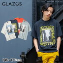 グラソス(GLAZOS)リゾートフロントプリント半袖Tシャツ 子供服 男の子 キッズ ジュニア 130cm 140cm 150cm 160cm 170cm 小学生 中学生 グラゾス おしゃれ トップス 春 夏 機能性