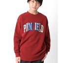 グラソス(GLAZOS)【Penfield】裏起毛 カラフルロゴプリントトレーナー 子供服 男の子 キッズ ジュニア 130cm 140cm 150cm 160cm 170cm 小学生 中学生 グラソス 長袖 トレーナー パーカー おしゃれ 秋冬