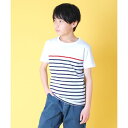 グラソス(GLAZOS)パネルボーダー半袖Tシャツ 子供服 男の子 キッズ ジュニア 130cm 140cm 150cm 160cm 170cm 小学生 中学生 グラソス 半袖 Tシャツ おしゃれ トップス