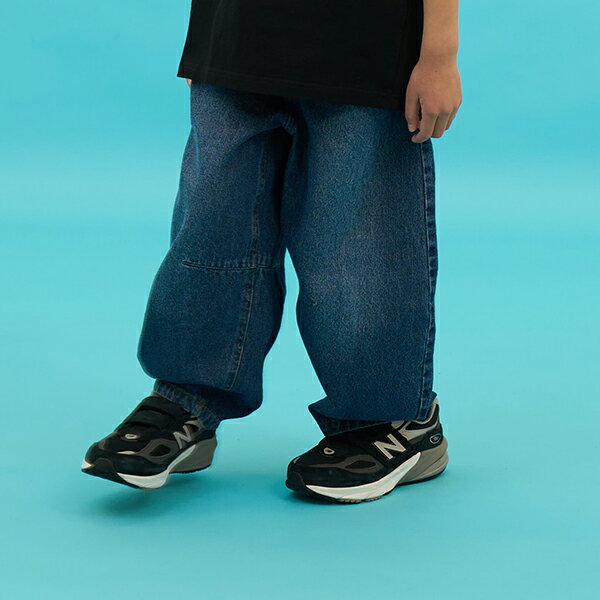 グラソス(GLAZOS)【SKIT0LY】デニム・ワイドカーブパンツのサムネイル