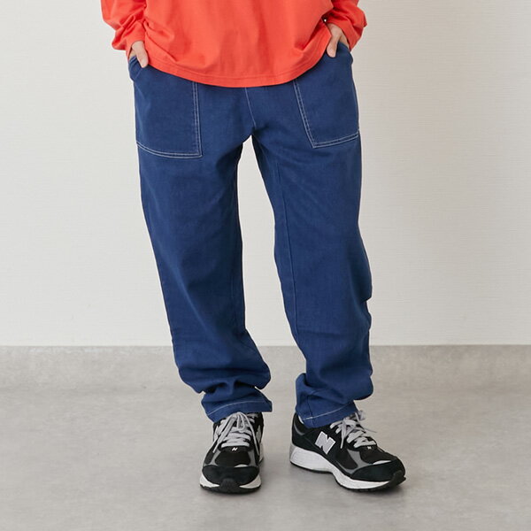 グラソス(GLAZOS)ストレッチデニム・ベイカーパンツのサムネイル