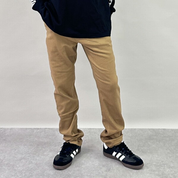 グラソス(GLAZOS)【あったか】裏起毛スーパーストレッチスリムパンツのサムネイル