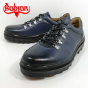 ボブソン BOBSON 本革 3E 幅広 ネイビー 4354-610(4)