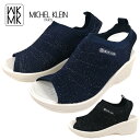 ミッシェルクラン サンダル ニット ウェッジ 801 MICHEL KLEIN 