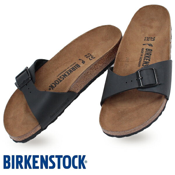 ビルケンシュトック マドリッド BS サンダル BIRKENSTOCK Madrid BS 0040793 ブラック Black 【レディース】