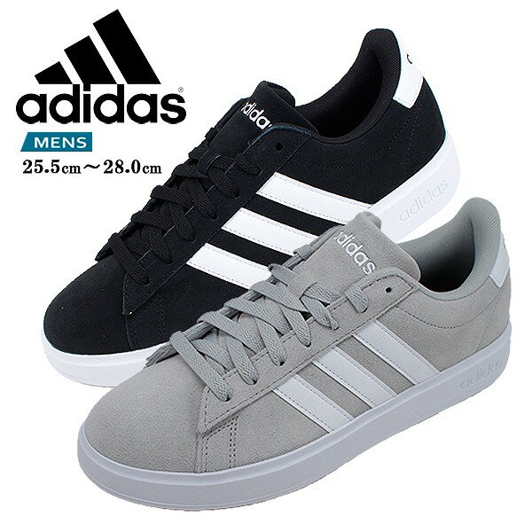 ǥ ADIDAS ˡ  ֥å ۥ磻 졼 ۥ磻 ƥ˥ 奢 塼 ư ID2963 ID2970 GRANDCOURT 2.0 M ڥ󥺡