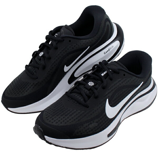 ナイキ ナイキ メンズ スニーカー NIKE ジャーニー ラン JOURNEY RUN BARELY FN0228 001 ブラック 黒 ランニング ウォーキング ランニングシューズ ジョギング スポーツ メッシュ 軽量 ホワイト 部活 通勤 通学 快適 駅伝 マラソン BLACK/WHITE-ANTHRACITE プレゼント 【メンズ】