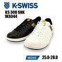 K-SWISS ケースイス KS 300 SNK ブラック ホワイト カジュアル シューズス スニーカー ネーク柄 1KS044 【メンズ】