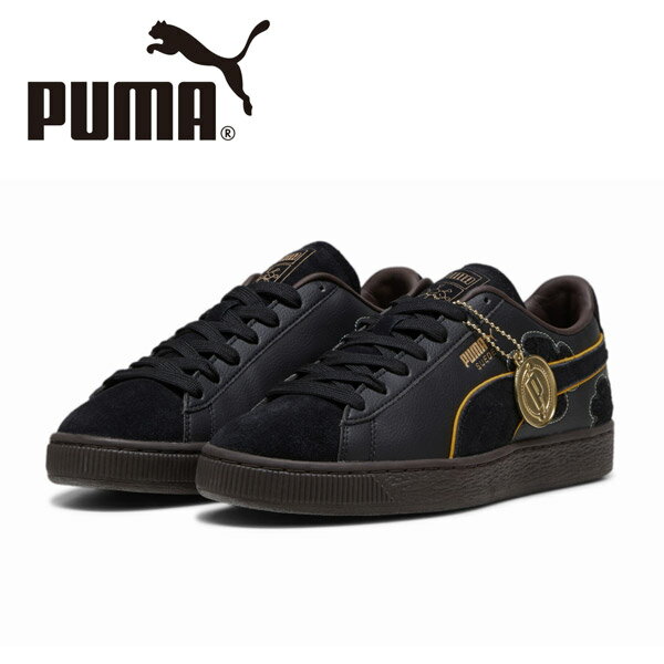 PUMA プーマ 396525-01 PUMA x ワンピース 黒ひげ スウェード スニーカー スウェード4ワンピース 【メンズ】