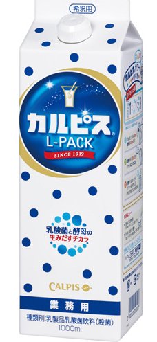 【品目】乳製品乳酸菌飲料 【容量】1000ml生乳と乳酸菌から生まれたすこやかな乳酸菌飲料