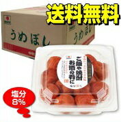 【送料無料】紀州産南高梅　梅干し　ご飯や焼酎お酒の肴に　280g入り×12パック 塩分8％　B級3L、4L　梅干　中田食品　うめぼし