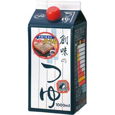 創味のつゆ 　1000ml【だしつゆ】のサムネイル