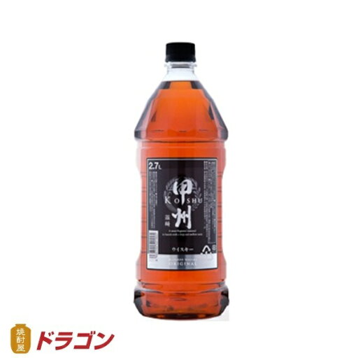 【送料無料】甲州 韮崎 (にらさき) オリジナル 37度 2.7L×6本1ケース ウイスキー 富永貿易 2700ml 【送料無料】甲州 韮崎 (にらさき) オリジナル 37度 2.7L×6本1ケース ウイスキー 富永貿易 2700ml