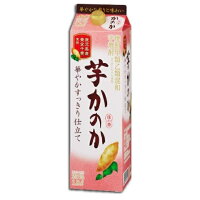 かのか 芋焼酎 華やかすっきり仕立て 25度 1.8L 1800mlパック アサヒ 甲乙混和 いも焼酎