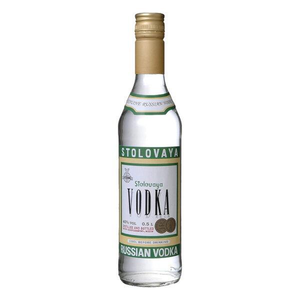 ストロワヤ ロシアンウォッカ 40度 500ml