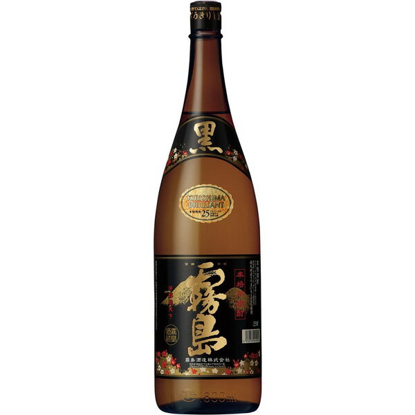 黒霧島　 25度 1800ml瓶　霧島酒造 芋焼酎　1.8L　びん　くろきりしまのサムネイル