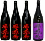 赤兎馬 焼酎 【送料無料】紫の赤兎馬 1本 赤兎馬 3本 せきとば 1.8L×4本セット 濱田酒造の芋焼酎 1800ml