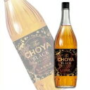 チョーヤ梅酒 The BLACK ザ・ブラック 芳醇ブランデー仕立て 14度 1.8L リキュール 1800ml(4)