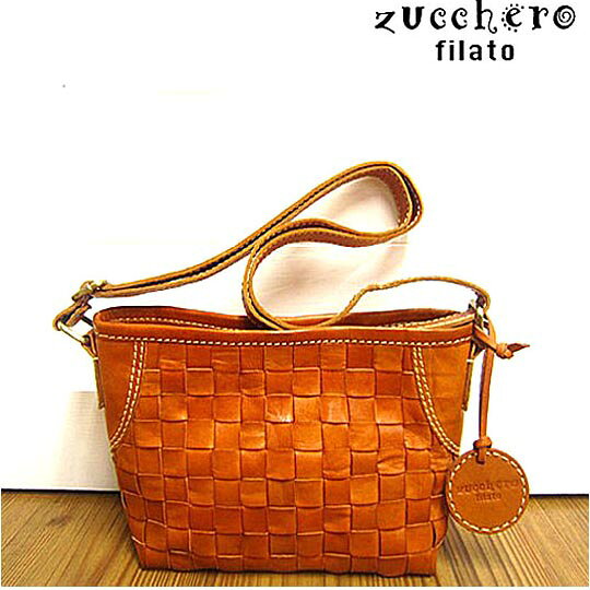 ズッケロ　牛革メッシュショルダー　シカク ズッケロ zucchero 【zucchero/ズッケロ】牛革 メッシュ ショルダー