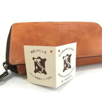 長財布メンズ送料無料【tachiya】イタリー革使用ラウンドジップウォレット