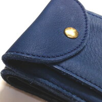 二つ折り財布メンズ送料無料【tachiya】鹿革使用フィンランドエルク二つ折りウォレット