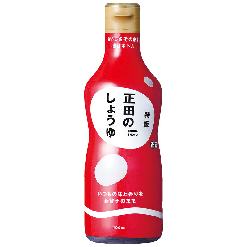 【正田醤油】正田のしょうゆ特級400ml密封ボトルのサムネイル