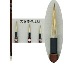 水墨画用品 中里製 特製白狸面相 SSRM 大 【メール便対応可】 620001 日本画用品 画筆 絵筆