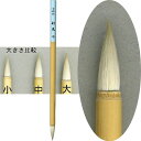 水墨画用品 中里製 京粋彩 彩色 SKS 中 【メール便対応可】 620088 日本画用品 画筆 絵筆