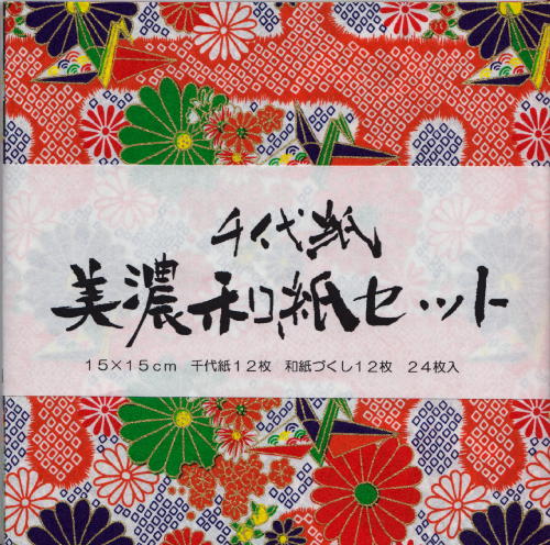 【クーポン配布中】友禅千代紙 15cm U300-4 10 セット