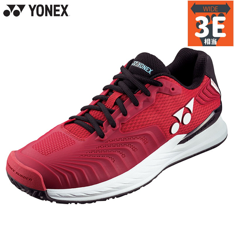 3E 幅広 ワイド ヨネックス メンズ レディース パワークッションエクリプション4MAC テニス 靴 シューズ 競技 送料無料 YONEX SHTE4MAC