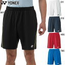 ヨネックス メンズ レディース ニットハーフパンツ バドミントン テニス ウェア ジャージ ベリークールドライ 吸汗速乾 UVカット 部活 サークル クラブ ホ...