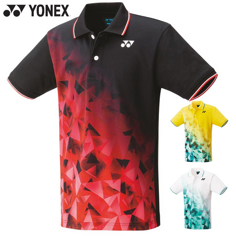 ヨネックス ジュニア キッズ ジュニアゲームシャツ バドミントン ウェア 競技 半袖 トップス UVカット 吸汗速乾 制電…