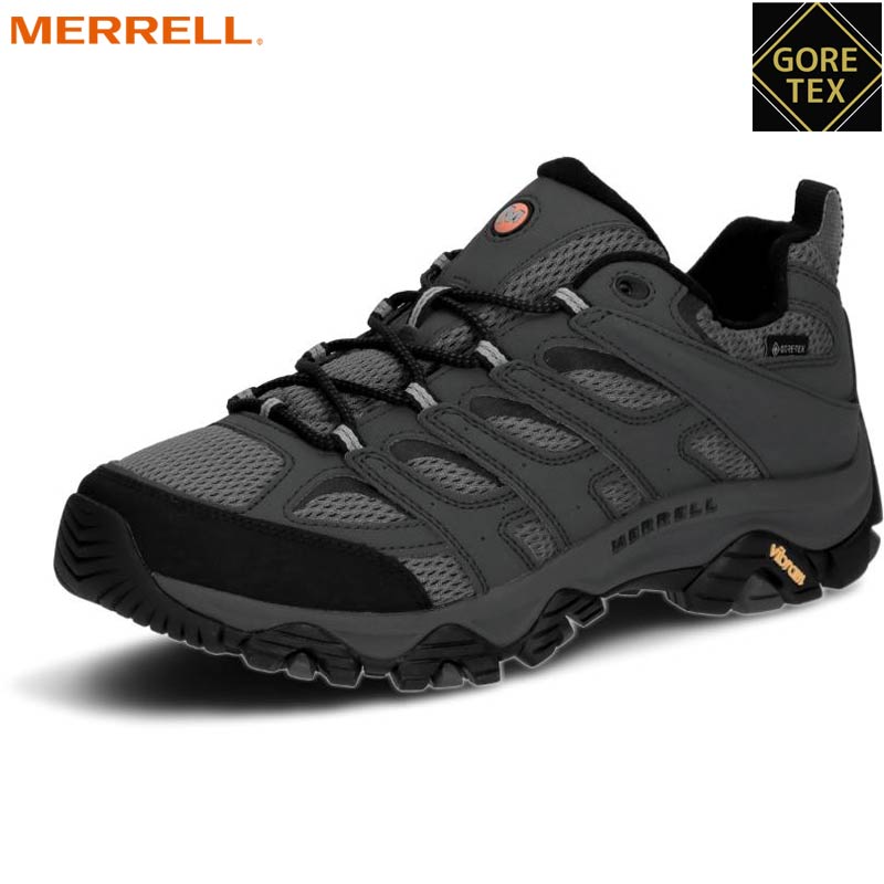 メレル メンズ MOAB 3 SYNTHETIC GORE-TEX WIDE WIDTH スニーカー 靴 シューズ ゴアテックス 防水 ローカット アウトドア ハイキング 軽量 送料無料 MERRELL J500243W