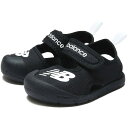 ニューバランス ベビー キッズ CRSR v1 Sandal クルーザー サンダル 男の子 女の子 靴 シューズ サンダル サマーシューズ ブラック 黒 送料無料 New Balance SIFCRS A1(4)