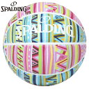 5号球(小学校用) スポルディング スポーツ ジュニア キッズ アフリカントライバル ラバー バスケットボール アクセサリー 民族文様 spalding 84-...