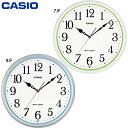 カシオ メンズ レディース 時計 ウォッチ 掛け時計 電波 シンプル シルバー CASIO IQ-481J