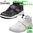 3E 幅広 ワイド スポルディング ジュニア キッズ バスケットボール 靴 シューズ バッシュ バスケットシューズ ノンマーキング ミニバス ダンス ホワイト ...