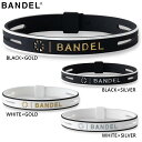 メール便発送 バンデル メンズ レディース STRING METALLIC ストリング・メタリック Bracelet アクセサリー ブレスレット シリコン 運動 スポーツ ホワイト 白 ブラック 黒 BANDEL(4)