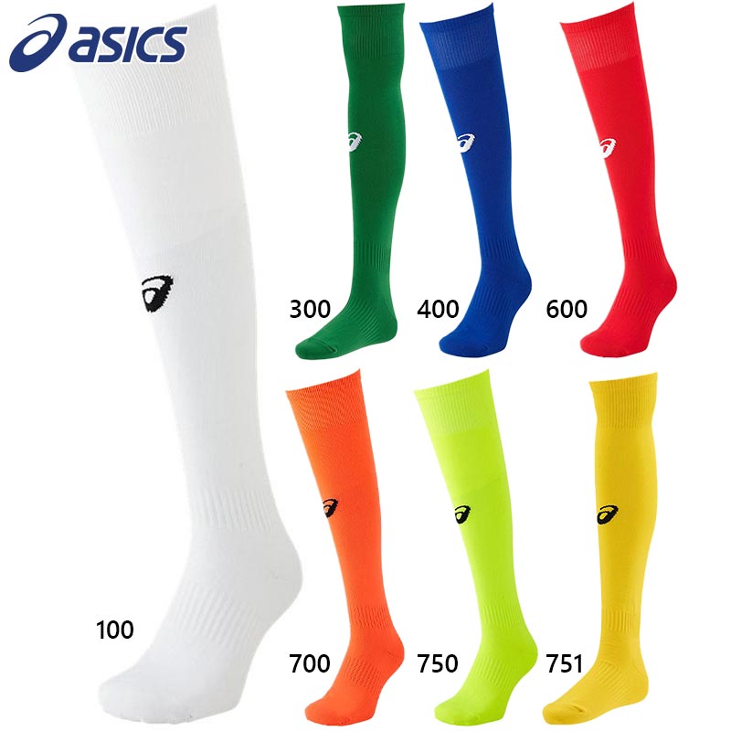 アシックス メンズ レディース ストッキング サッカー アクセサリー 競技 ソックス 靴下 ジャガード編み 運動 スポーツ ホワイト 白 ブルー レッド 青 赤...