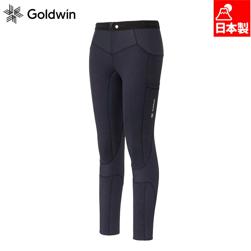 ゴールドウィン レディース フォーカスサポートロングタイツ(C3fit/レディース) アパレル ストレッチ UVガード ブラック 黒 送料無料 Goldwin ...