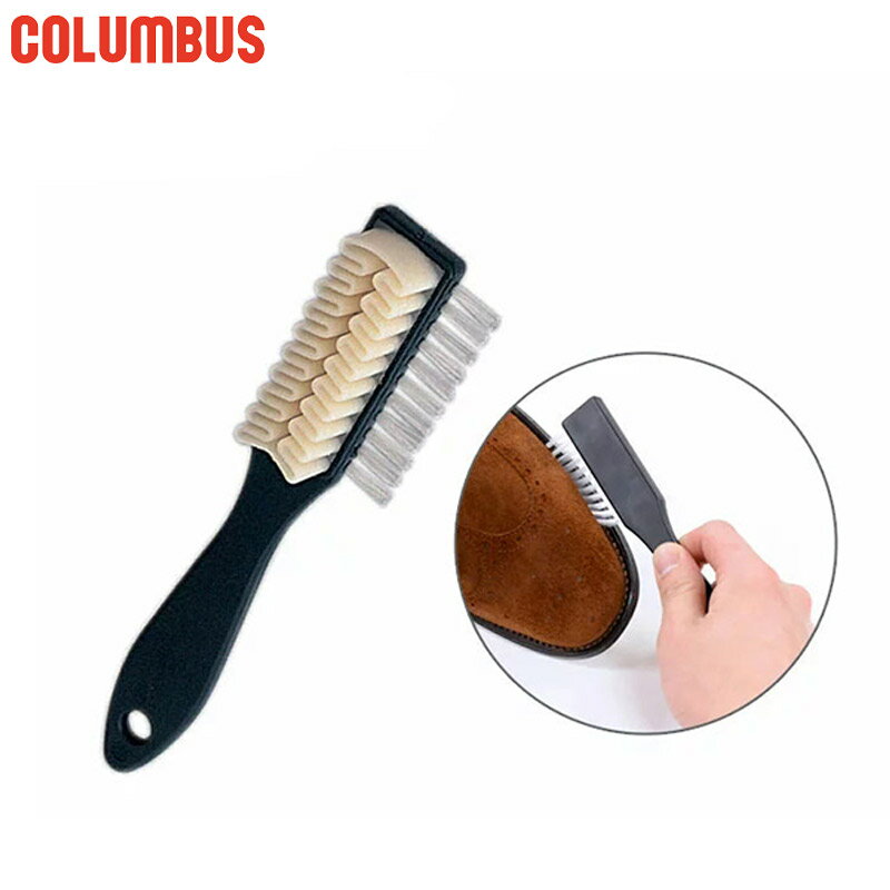 メール便発送 長さ約17cm コロンブス メンズ レディース スエードブラシB シューケア用品 汚れ落とし 毛足の整え 起毛革 スウェード ドイツ製 起毛革専用...